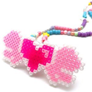 LASR Sweet Candy Light Up Pacifier Rave Kandi Necklace
